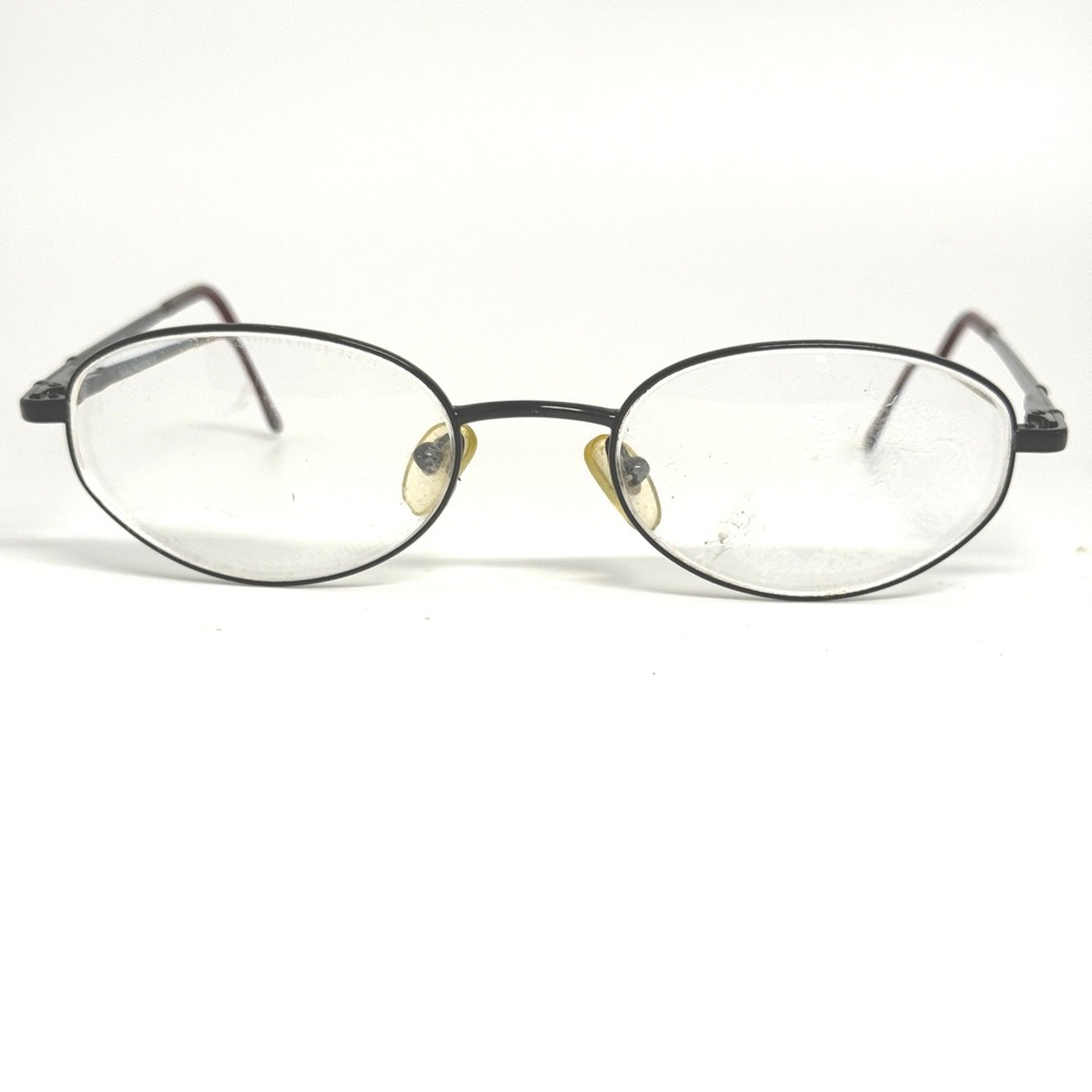 Brooks Brothers BB 209 1139 Oval Eyeglasses Black Red 51-19-135 Italy Frames